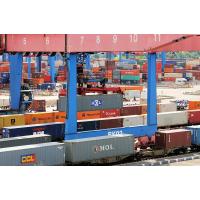 13413_7513 Bahnkran bei der Containerverladung auf dem Containerbahnhof Altenwerder. | HHLA Container Terminal Hamburg Altenwerder ( CTA )